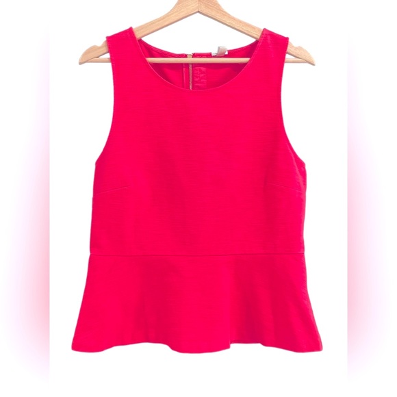 J. Crew Tops - J. Crew Sleeveless Peplum Top - Medium